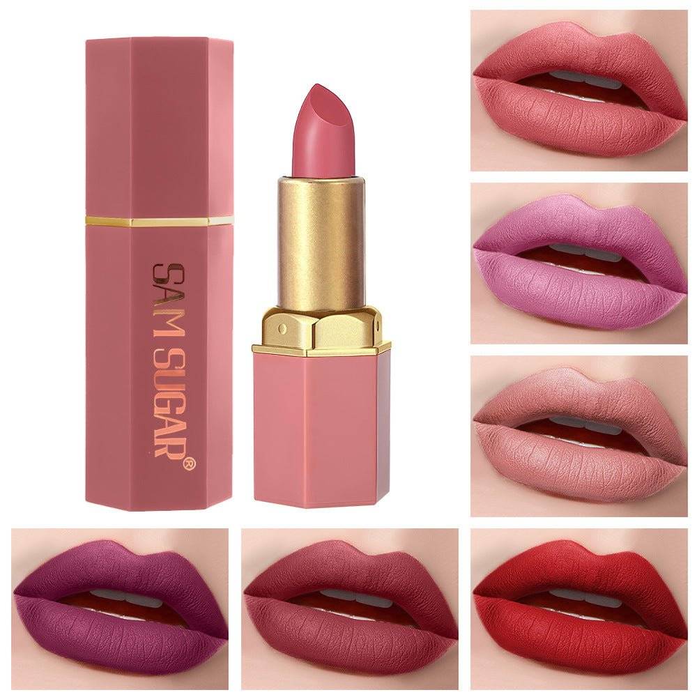 6-piece Pearl Velvet Lipstick Set for Vibrant Lips - Nova Luxe6-piece Pearl Velvet Lipstick Set for Vibrant Lips