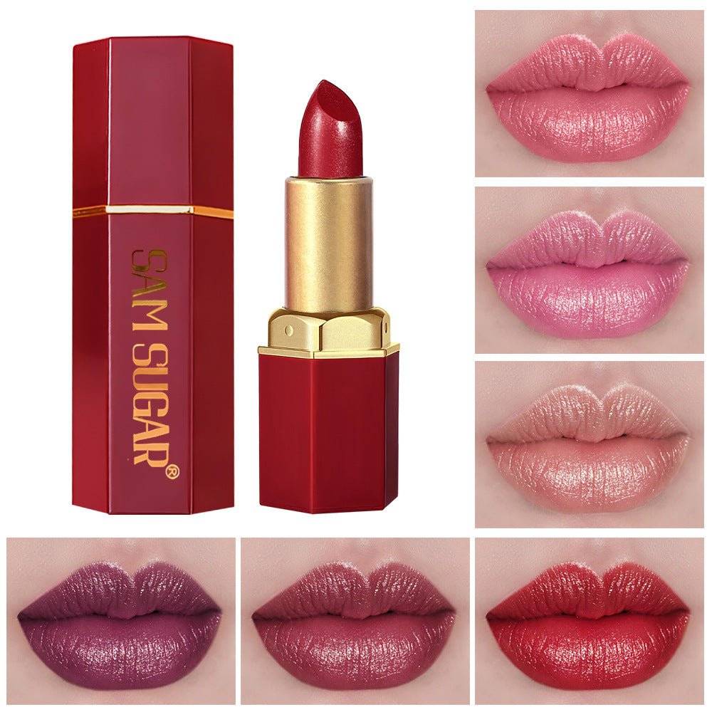 6-piece Pearl Velvet Lipstick Set for Vibrant Lips - Nova Luxe6-piece Pearl Velvet Lipstick Set for Vibrant Lips