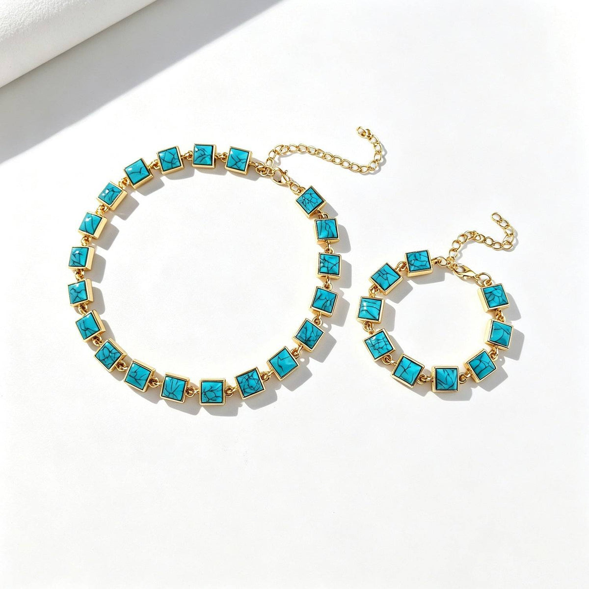 Cross-border Fashion Turquoise-look Bracelet - Nova LuxeCross-border Fashion Turquoise-look Bracelet