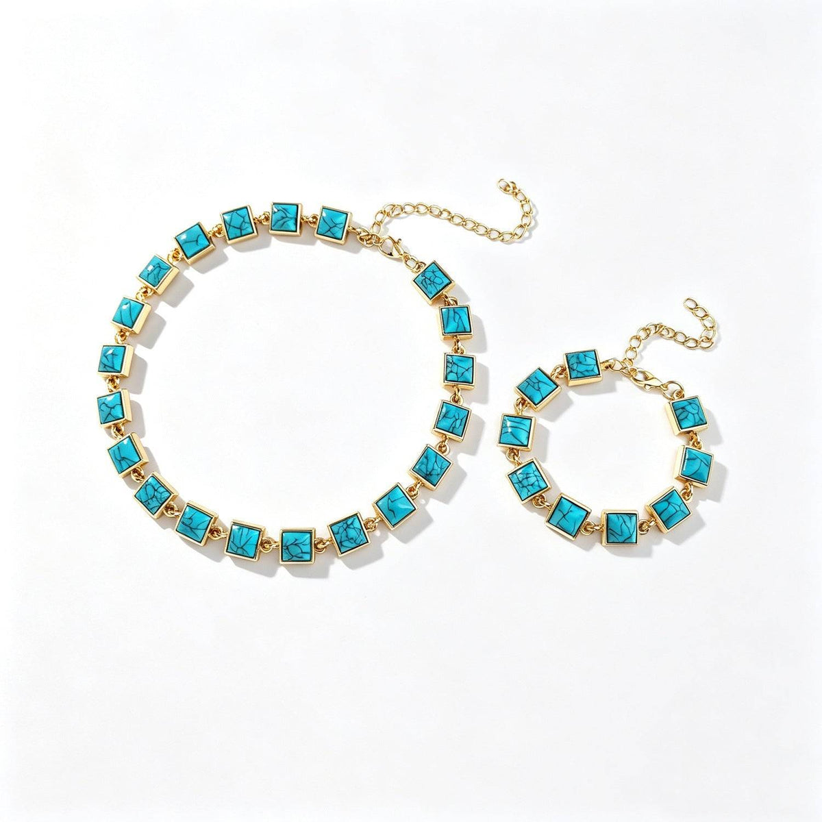 Cross-border Fashion Turquoise-look Bracelet - Nova LuxeCross-border Fashion Turquoise-look Bracelet