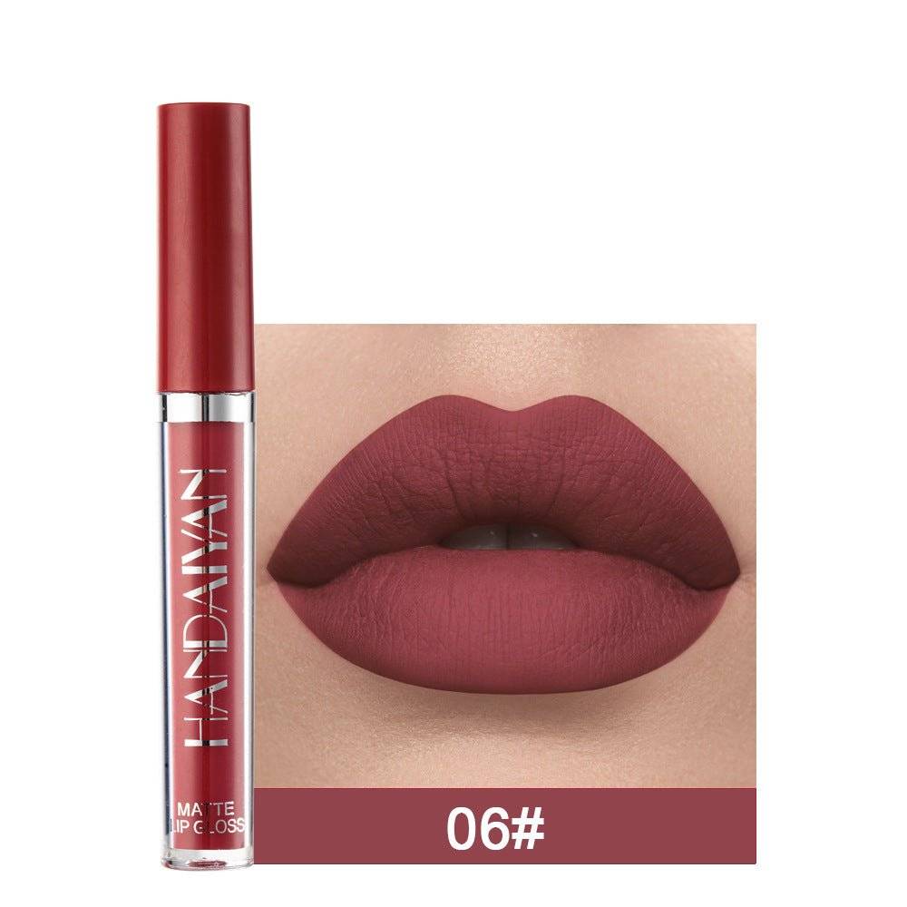 Matte Non-stick Cup Lip Gloss for All-Day Color - Nova LuxeMatte Non-stick Cup Lip Gloss for All-Day Color