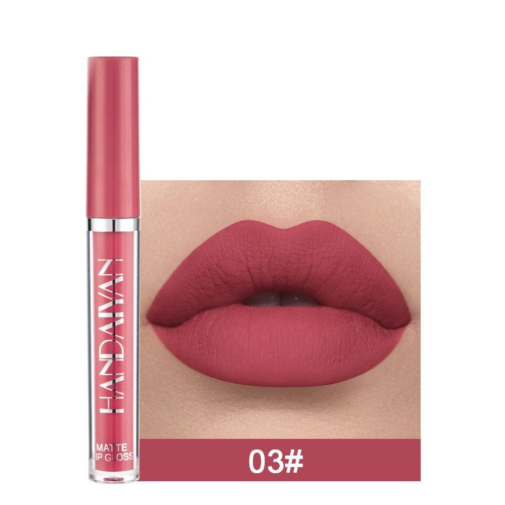 Matte Non-stick Cup Lip Gloss for All-Day Color - Nova LuxeMatte Non-stick Cup Lip Gloss for All-Day Color