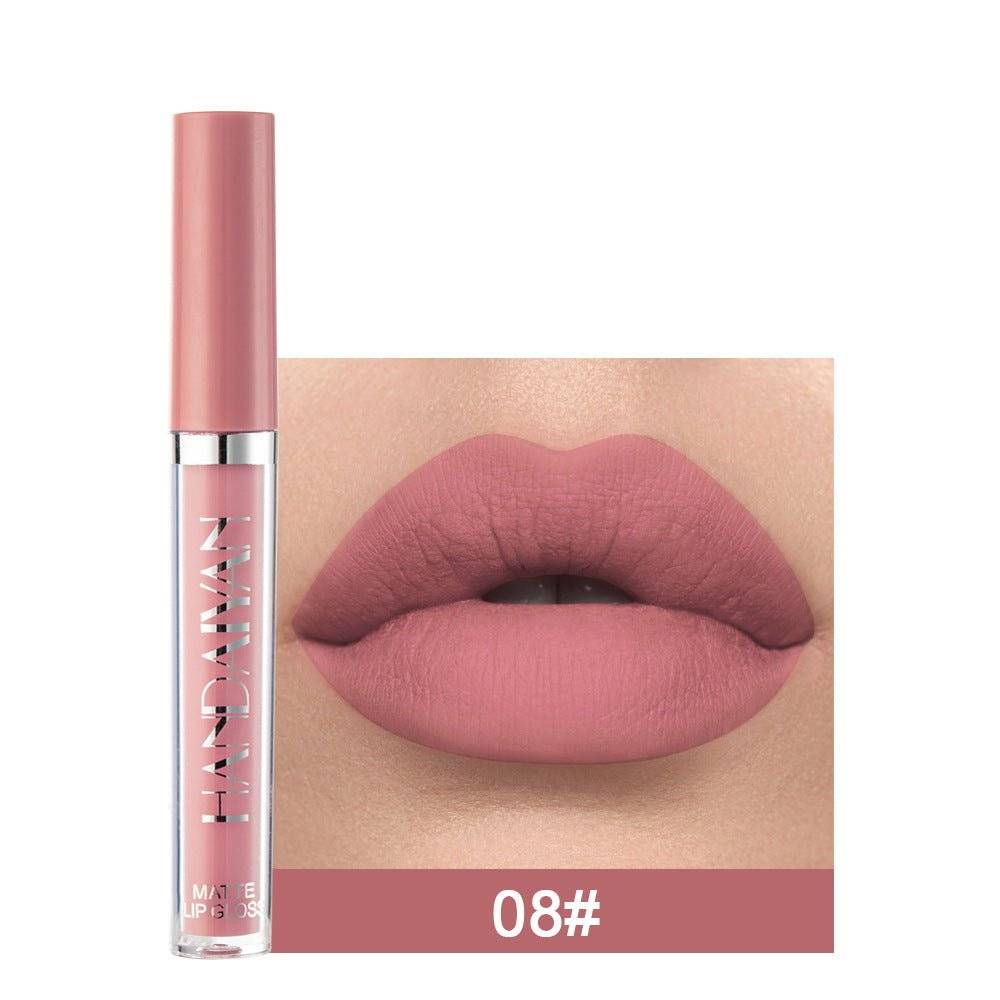 Matte Non-stick Cup Lip Gloss for All-Day Color - Nova LuxeMatte Non-stick Cup Lip Gloss for All-Day Color