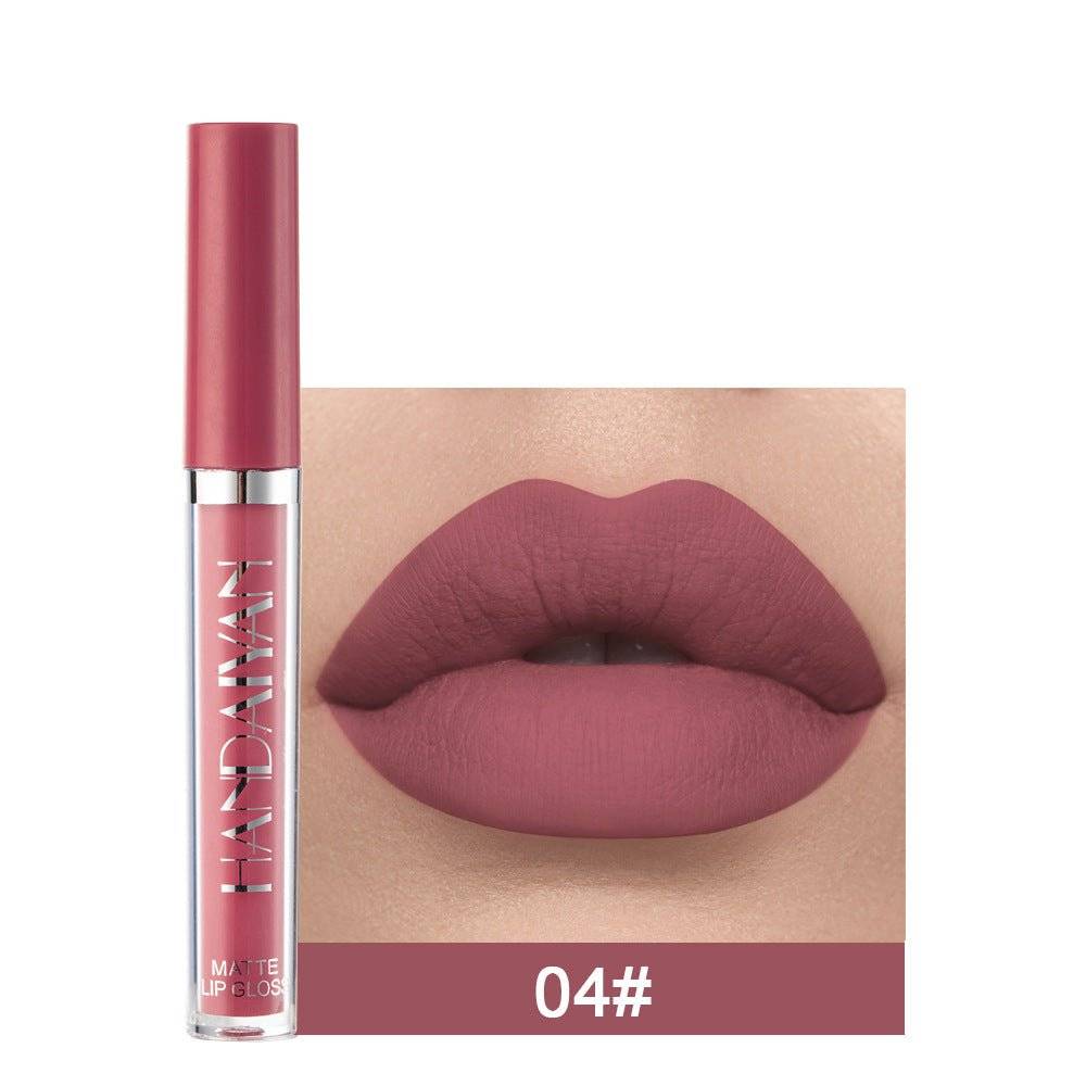 Matte Non-stick Cup Lip Gloss for All-Day Color - Nova LuxeMatte Non-stick Cup Lip Gloss for All-Day Color