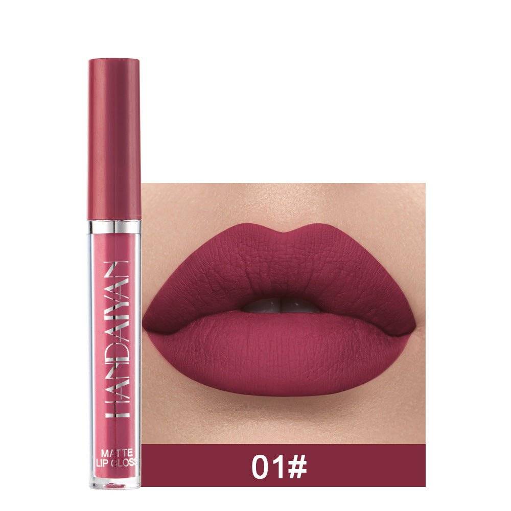 Matte Non-stick Cup Lip Gloss for All-Day Color - Nova LuxeMatte Non-stick Cup Lip Gloss for All-Day Color