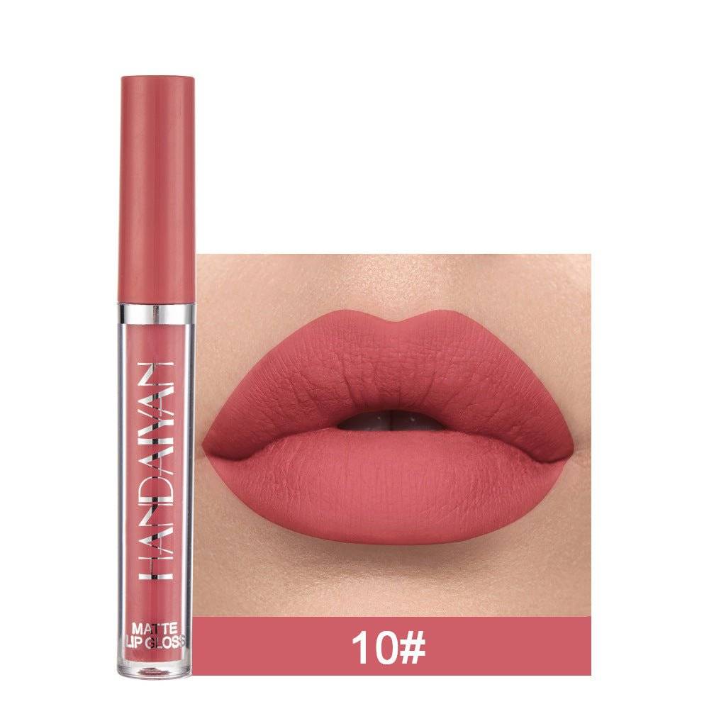 Matte Non-stick Cup Lip Gloss for All-Day Color - Nova LuxeMatte Non-stick Cup Lip Gloss for All-Day Color