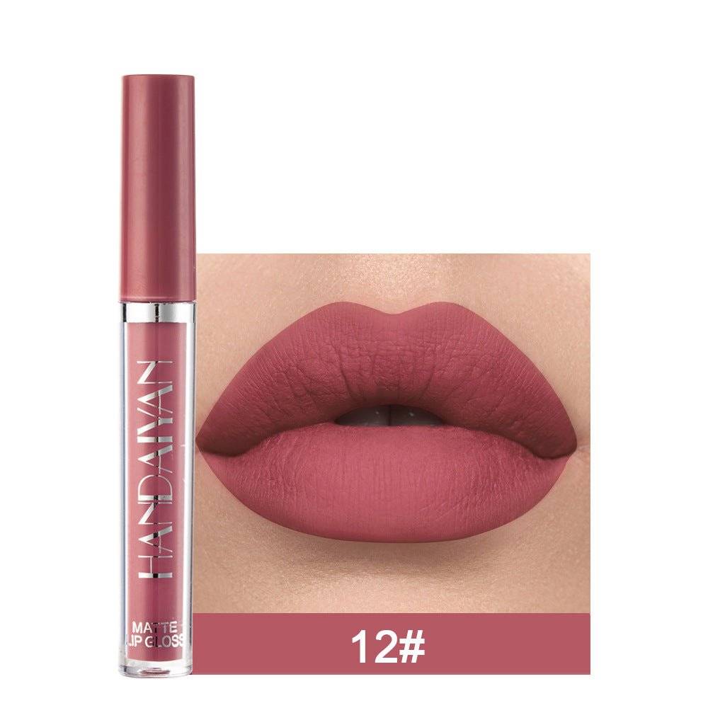 Matte Non-stick Cup Lip Gloss for All-Day Color - Nova LuxeMatte Non-stick Cup Lip Gloss for All-Day Color