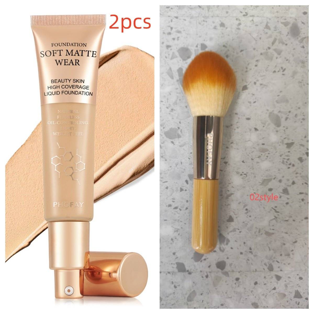 PHOFAY Full Coverage Foundation - Nova LuxePHOFAY Full Coverage Foundation