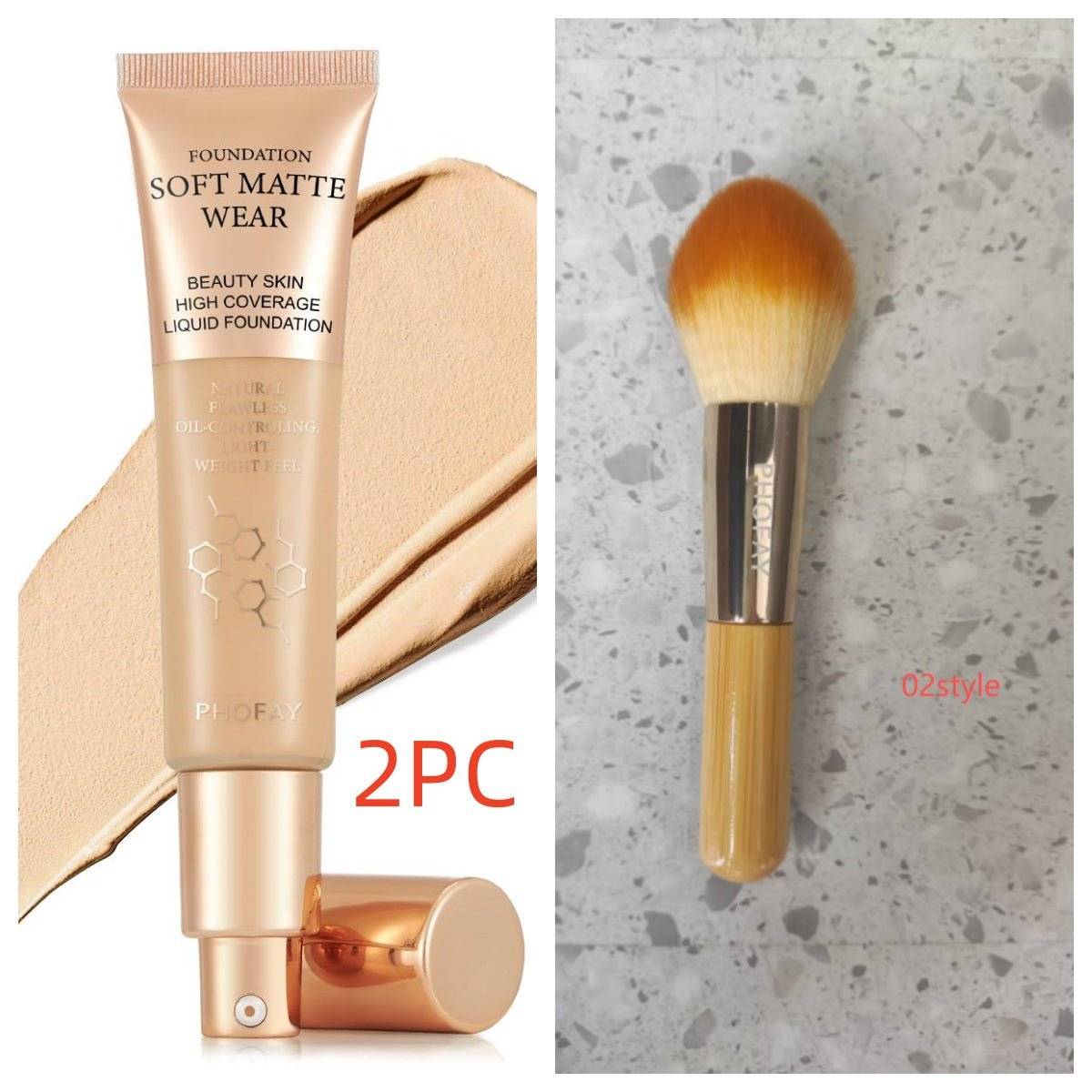 PHOFAY Full Coverage Foundation - Nova LuxePHOFAY Full Coverage Foundation