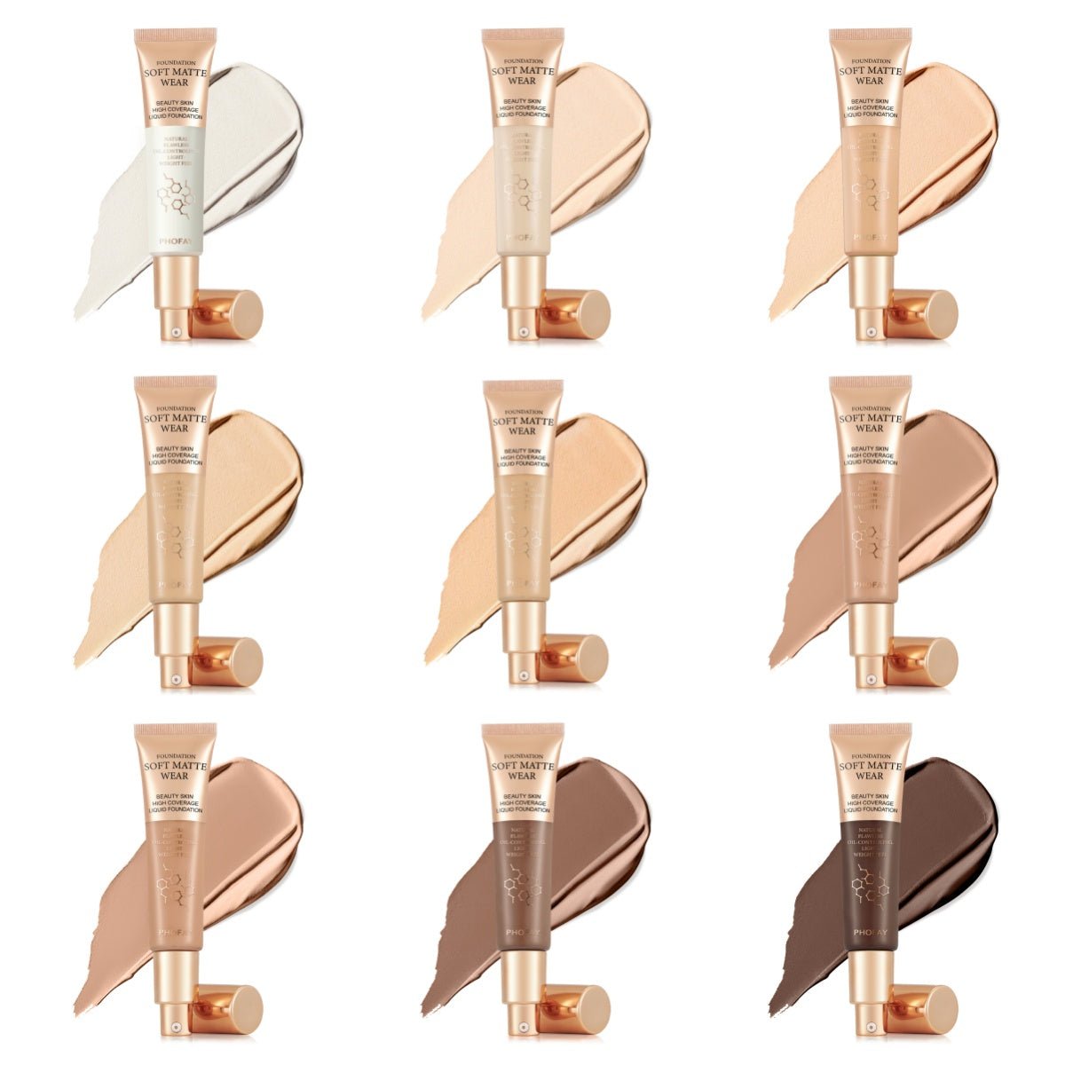 PHOFAY Full Coverage Foundation - Nova LuxePHOFAY Full Coverage Foundation