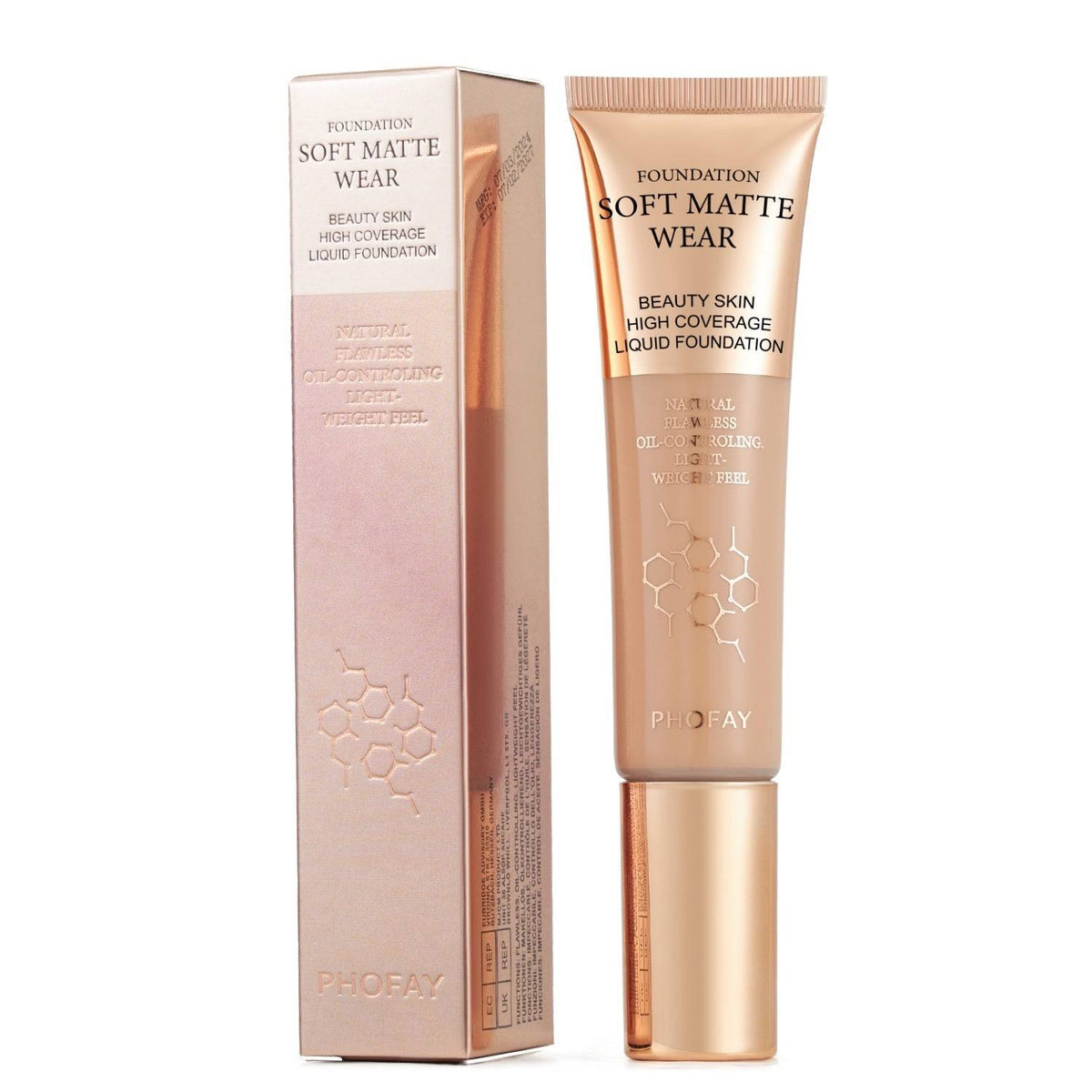 PHOFAY Full Coverage Foundation - Nova LuxePHOFAY Full Coverage Foundation