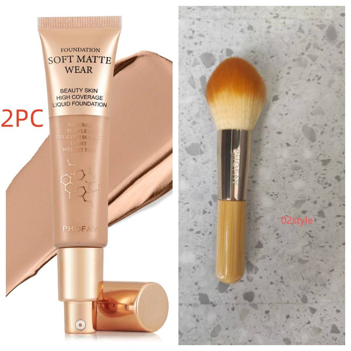 PHOFAY Full Coverage Foundation - Nova LuxePHOFAY Full Coverage Foundation