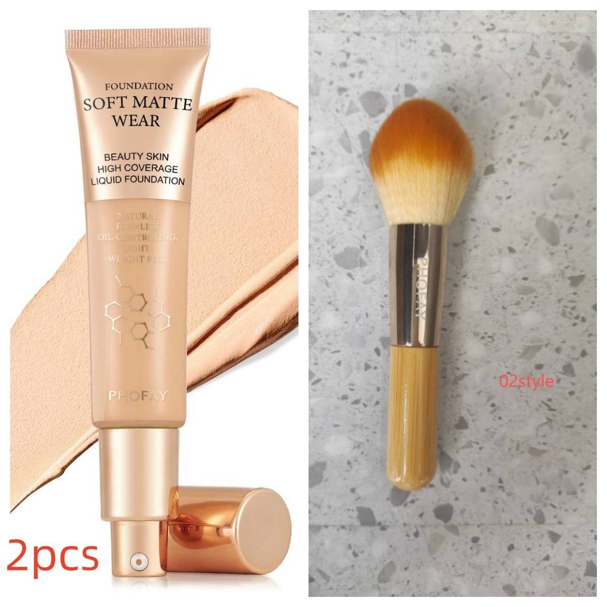PHOFAY Full Coverage Foundation - Nova LuxePHOFAY Full Coverage Foundation
