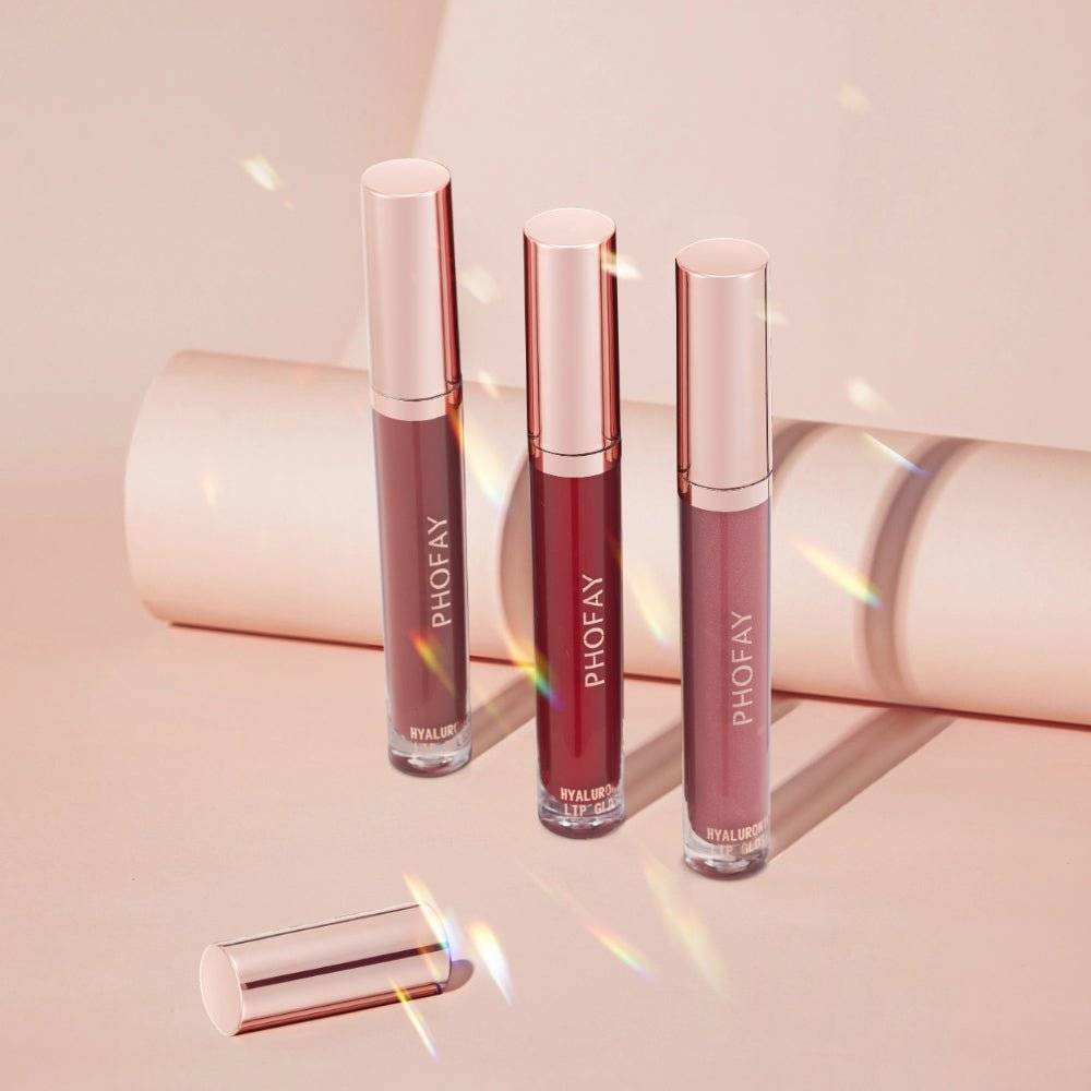 PHOFAY Hydrating Hyaluronic Lip Gloss - Moisture & Shine - Nova LuxePHOFAY Hydrating Hyaluronic Lip Gloss - Moisture & Shine