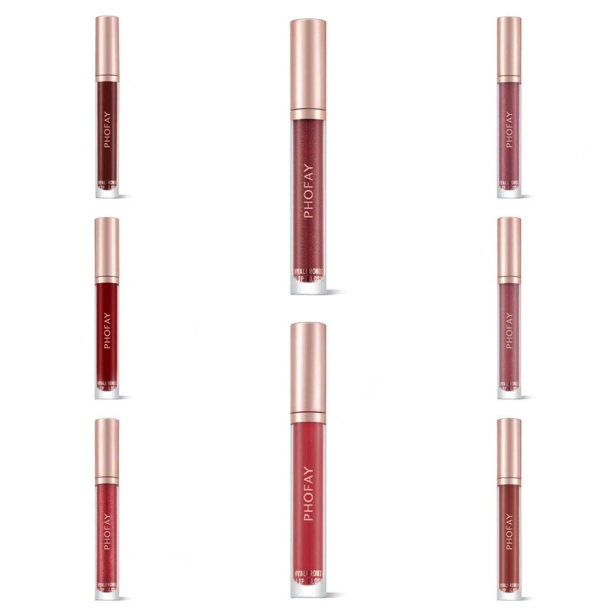 PHOFAY Hydrating Hyaluronic Lip Gloss - Moisture & Shine - Nova LuxePHOFAY Hydrating Hyaluronic Lip Gloss - Moisture & Shine
