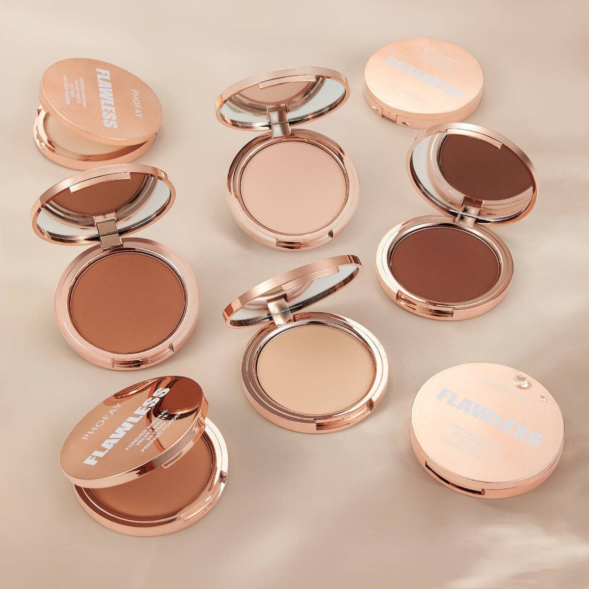 PHOFAY Matte Setting Pressed Powder - Nova LuxePHOFAY Matte Setting Pressed Powder